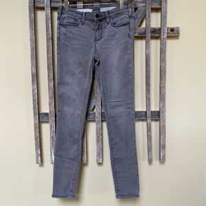 Pilcro and the Letterpress Charcoal Skinny Jeans